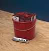 Hyde Pail of 25 Utility Knives Utility, 6 1/2 in L 49695