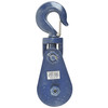 B/A Products Co Snatch Block, Wire Rope, 7/8 in Max Cable Size, 30,000 lb Max Load, Painted 6I-15T8