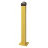 Zoro Select Bollard, Concrete, 5", 36 In. H, Yellow 1753