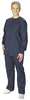 Landau Warmup Jacket, XL, Navy, 31-1/2 In. L 7551BNP XLARGE