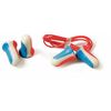 Honeywell Howard Leight MAX Disposable Foam Ear Plugs, Bell Shape, 33 dB, Blue/Red/White, 200 PK MAX1-USA
