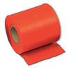 Zoro Select Taffeta Flagging Tape, Red, 300 ft x 4 In TF4R300-200
