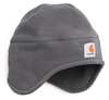 Carhartt Men's 2-in-1 Hat, Pull-down Face Mask, Polyester, Spandex, FastDry Technology, Charcoal, Universal A202-CHH  OFA