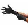 Ansell MK-296, Exam Gloves, 4.7 mil Palm, Nitrile, Powder-Free, M, 100 PK, Black MK-296-M