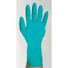 Ansell Microflex Disposable Nitrile Gloves, Exam Grade, Fully Textured, Powder-Free, L, Green, 50 Pack N893