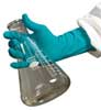 Ansell N89, Fully Textured Exam Gloves, 5.9 mil Palm, Nitrile, Powder-Free, M, 50 PK, Green N892