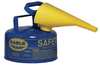 Eagle Mfg 2 gal Blue Galvanized steel Type I Safety Can Kerosene UI20FSB