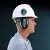Tasco Hard Hat Mounted Ear Muffs, 26 dB, Golden Eagle, Black 100-02951