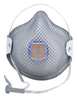 Moldex R95 Disposable Respirator w/ Valve, M/L, Gray, PK10 2740R95