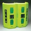 Allegro Industries Hi-Viz Green Dual SCBA Wall Case 4350