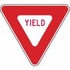 Lyle Yield Traffic Sign, 30 in H, 30 in W, Aluminum, Triangle, English, R1-2-30HA R1-2-30HA
