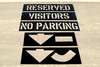 C.H. Hanson Parking Lot Stencil Kit, Plastic 12460