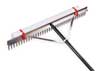 Midwest Rake 36-tine Lake Rake with 132"L Aluminum Handle 86036GR