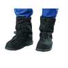 Neos Overshoe Overboots, Mens, S, Adj Strap, Blk, Nylon, PR VIS1/S