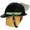 Bullard Fire Helmet, Black, Modern PXSBK