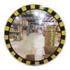 Zoro Select I/D Acrylic Convex Mirror, 18 Dia, Hi Viz SCVI-18Z-SB