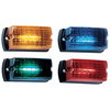 Federal Signal Low Profile Warning Light, Strobe, Amber LP1-120A