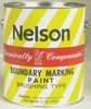 Nelson Paint Boundary Marking Paint, 1 gal., White, Water -Based 29 5 GL WHITE