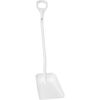 Remco Ergonomic Square Point Shovel, Polypropylene Blade, 51.2 in L White Polypropylene Handle 56015