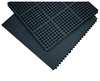 Wearwell Interlocking Drainage Mat, Grease Proof Nitrile Rubber, 5/8" Thick 576