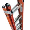 Werner 24 ft Fiberglass Extension Ladder, 300 lb Load Capacity D6224-2