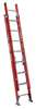 Werner 16 ft Fiberglass Extension Ladder, 300 lb Load Capacity D6216-2