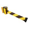 Tensabarrier Belt Barrier, Yellow, Belt Yellow/Black 896-STD-35-STD-NO-D4X-C