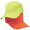 Occunomix Baseball Hat, Hi-Vis Lime LUX-BCAP-Y