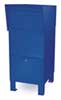 Salsbury Industries Courier Box, Blue, Powder Coated, Free Standing, - 4975BLU