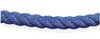 Lawrence Metal Barrier Rope, 1-1/2 In x 6 ft, Blue ROPE-TWST-23-06/0-X-XXXX-XX
