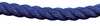 Lawrence Metal Barrier Rope, 1-1/2 In x 6 ft, Blue ROPE-TWST-23-06/0-X-XXXX-XX