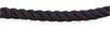 Lawrence Metal Barrier Rope, 1-1/2 In x 6 ft, Black ROPE-TWST-33-06/0-X-XXXX-XX