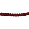 Lawrence Metal Barrier Rope, 1-1/2 In x 6 ft, Red ROPE-TWST-21-06/0-X-XXXX-XX