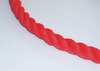 Lawrence Metal Barrier Rope, 1-1/2 In x 6 ft, Red ROPE-TWST-21-06/0-X-XXXX-XX