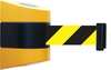 Tensabarrier Belt Barrier, Yellow, Belt Yellow/Black 897-30-S-35-NO-D4X-C