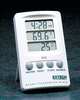 Extech Clock Digital Hygrometer, 14 to 140 F 445702