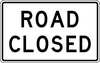 Lyle Road Closed Traffic Sign, 30 in Height, 48 in Width, Aluminum, Horizontal Rectangle, English R11-2-48HA