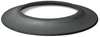 Zoro Select Channelizer Drum Base, Rubber, 3 in H, 32 in L, 32 in W, Black 03-750-TRG