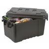 Plano 56 qt Storage Trunk, Black, Plastic, 24 in L x 15 in W x 13 in H PLAT16BL