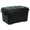 Plano 56 qt Storage Trunk, Black, Plastic, 24 in L x 15 in W x 13 in H PLAT16BL