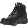 Wolverine Size 10-1/2 Men's 6 in Work Boot Steel Work Boot, Black W04714