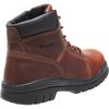 Wolverine Size 9 Men's 6 in Work Boot Steel Work Boot, Walnut W04713