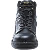 Wolverine Size 7 1/2 Men's 6 in Work Boot Steel 6-Inch Work Boot, Black W04421