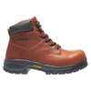 Wolverine Size 15W Men's 6 in Work Boot Steel Work Boot, Brown W04904