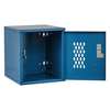 Hallowell Box Locker, 11 5/16 in W, 12 in D, 12 11/16 in H, (1) Tier, (1) Wide, Blue HC121212-1DP-MB