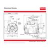 Dayton Capacitor-Start/Run General Purpose Motor, 1 HP, 115/230V AC Voltage, 56 Frame, 1,140 Nameplate RPM 30PT91