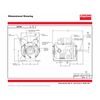 Dayton Capacitor-Start/Run General Purpose Motor, 1/2 HP, 115/230V AC Voltage, 56 Frame 30PT60