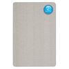 Quartet Fabric Bulletin Board 3 x 4 ft., Gray 7684G