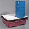Pig Sorbents, 33 gal, 30 in x 30 in, Oil, White, Polypropylene MAT426