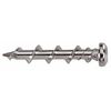 Dewalt Wall-Dog Wall Anchor Screw, 1-1/4" L, Steel, 100 PK 02266-PWR